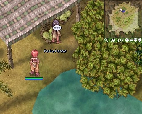 NPC ขายน้ำยา Morocc ที่ Morocc Ruin พิกัด 89 147